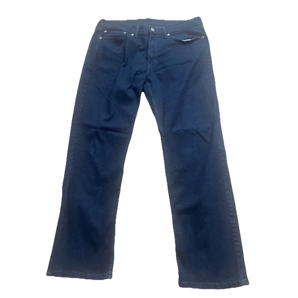 Levi's 514 Slim‎ Stright Fit Comfort 36x32 Navy Blue In Color